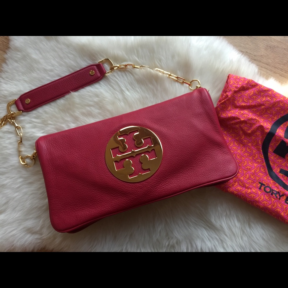 Tory Burch Leather Clutch